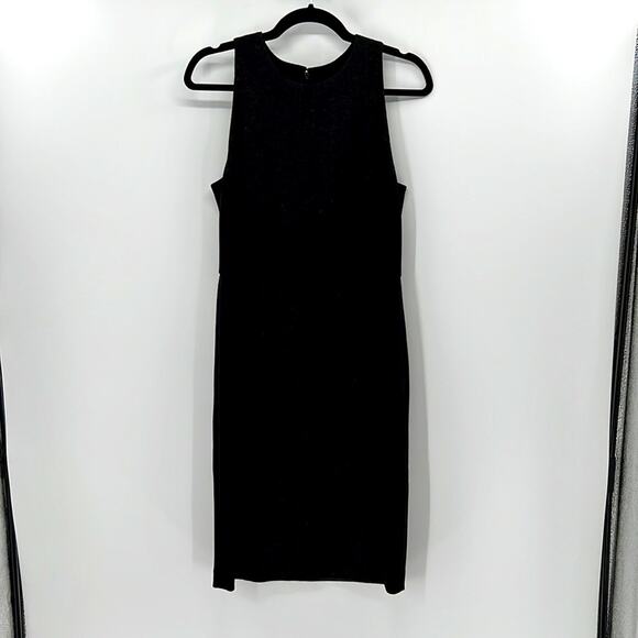 Vince Knee Length Wool Blend Sheath Dress - Black/Gray - 10 - New with tags - Picture 2 of 6
